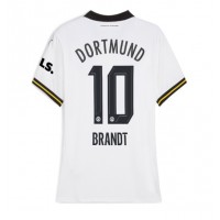 Camiseta Borussia Dortmund Julian Brandt #10 Tercera Equipación Replica 2024-25 para mujer mangas cortas